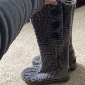 Knit ugg boots